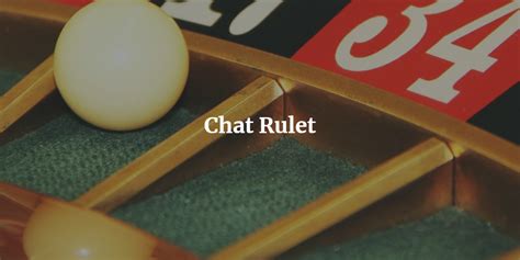 chat rulet us